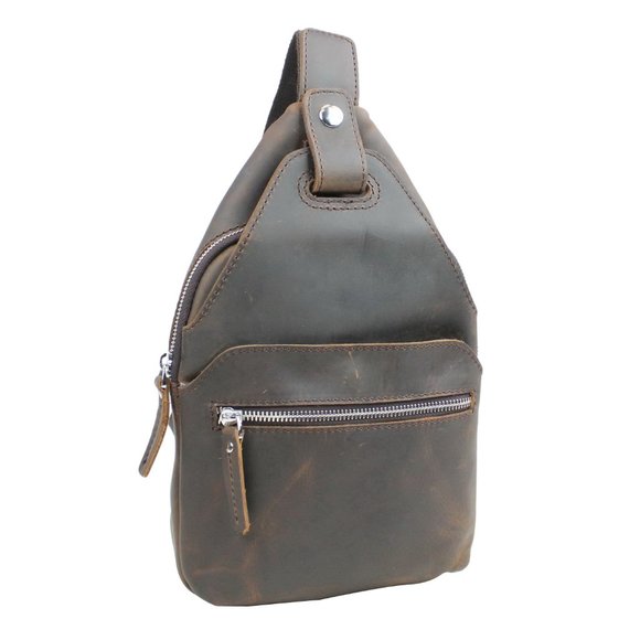 Vagarant Cowhide Leather Chest Pack LK14DB